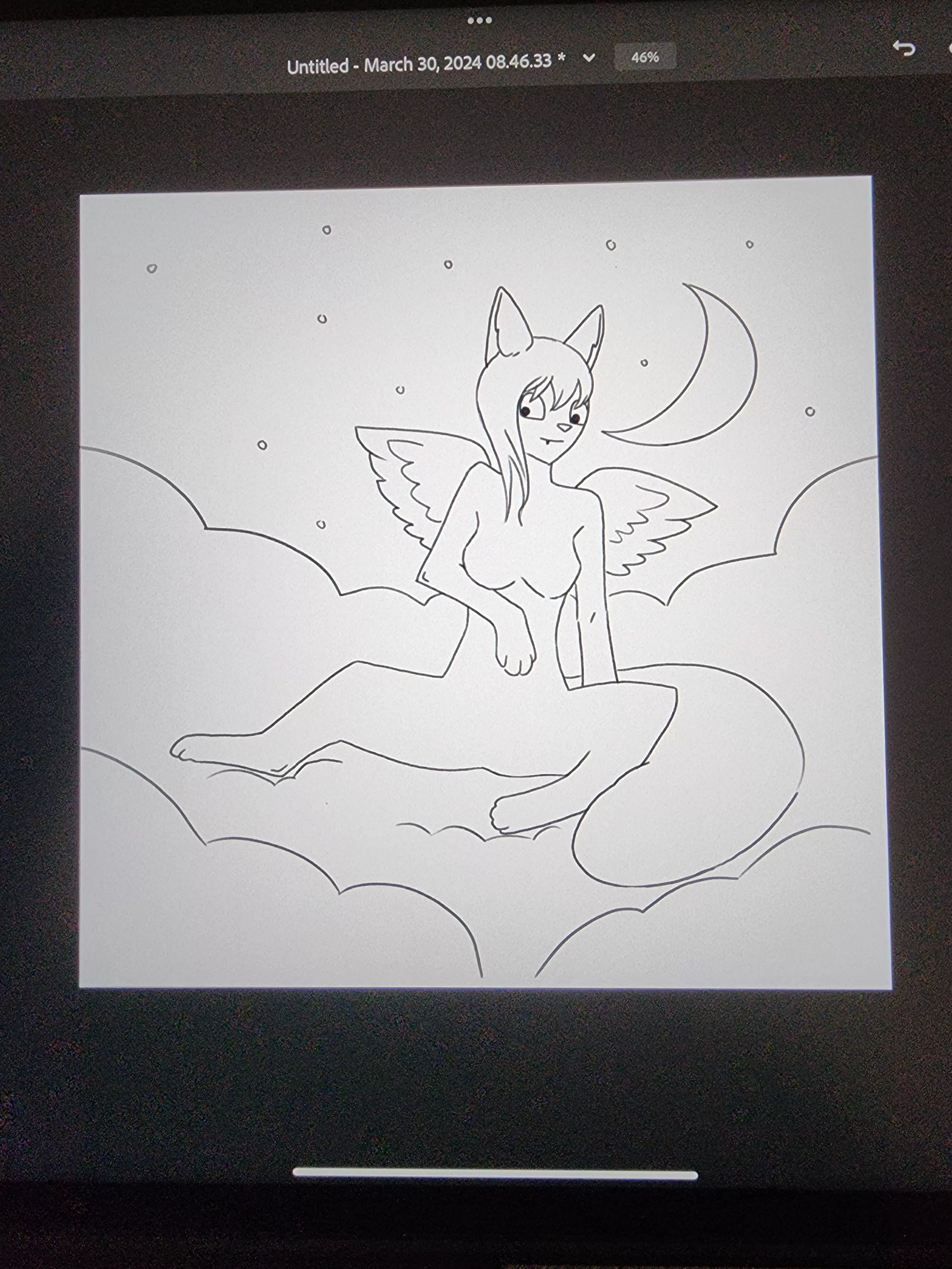 Could someone let me know if this is normal for furry art? Or do I need longer legs? posted by Elonie