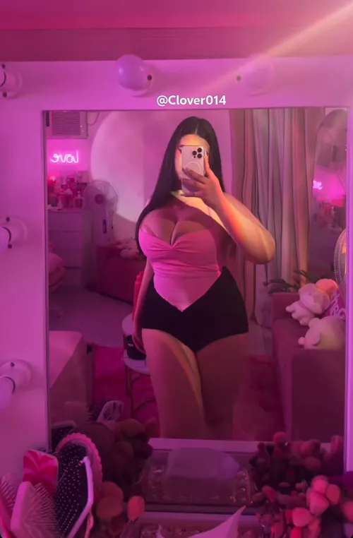 creampie on my big tits by Clover014