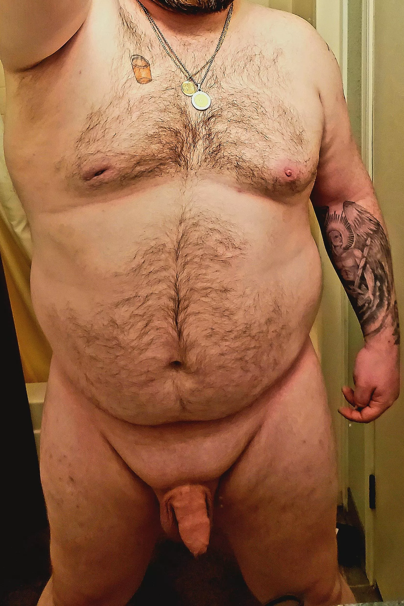 Friday night mirror pic. posted by Bulky_Tomorrow