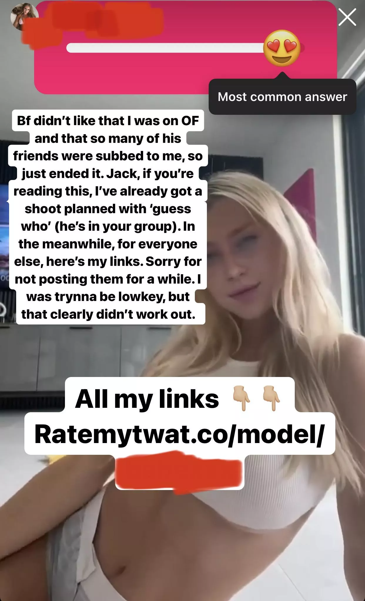 Friends girl just posted this posted by PhoenixFuryBoss