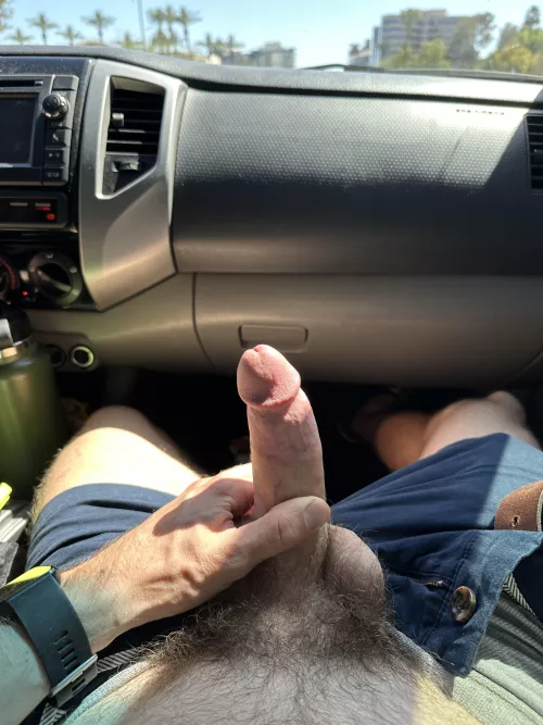 Giving my man a show while on the road by DesertDicks