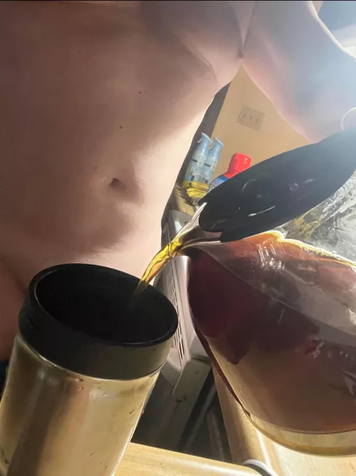 Good morning sweetheart. Your coffee is hot and ready! by Cpt_Greybeard69