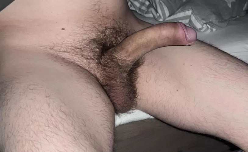hairy, uncut, curved  by Xjessx99x