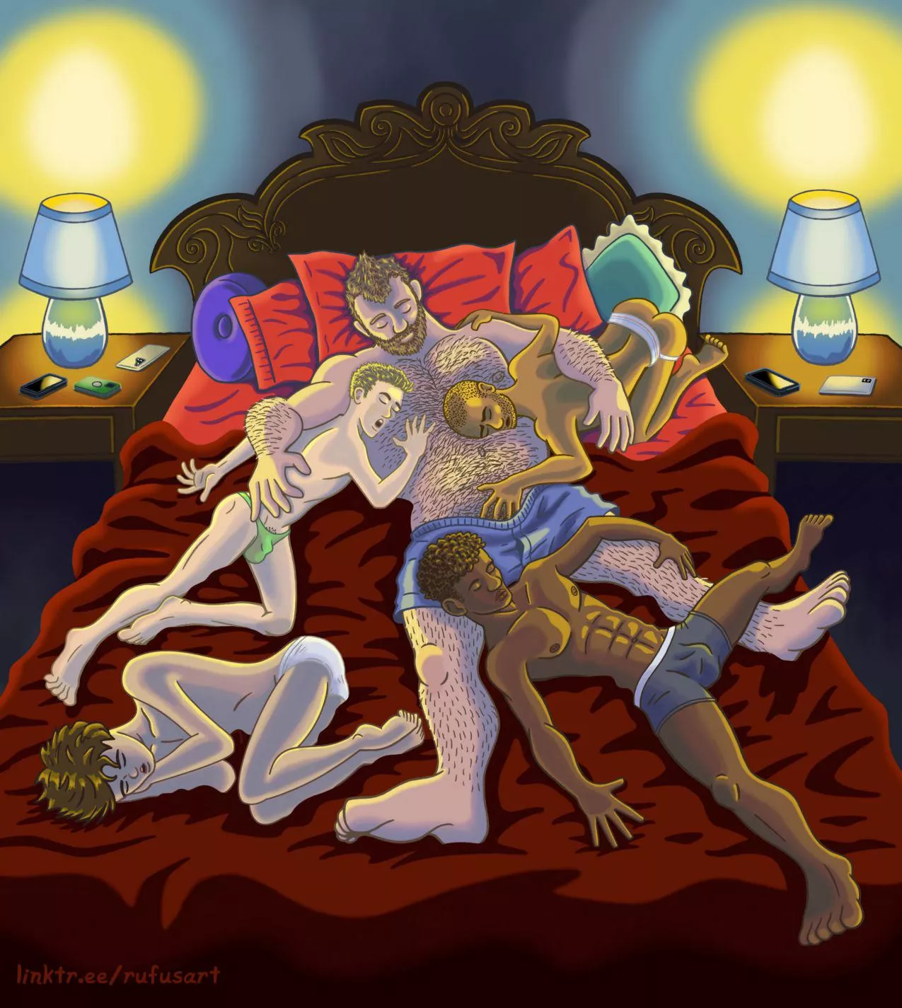 Harem, OC illustration by me  posted by RufusArt