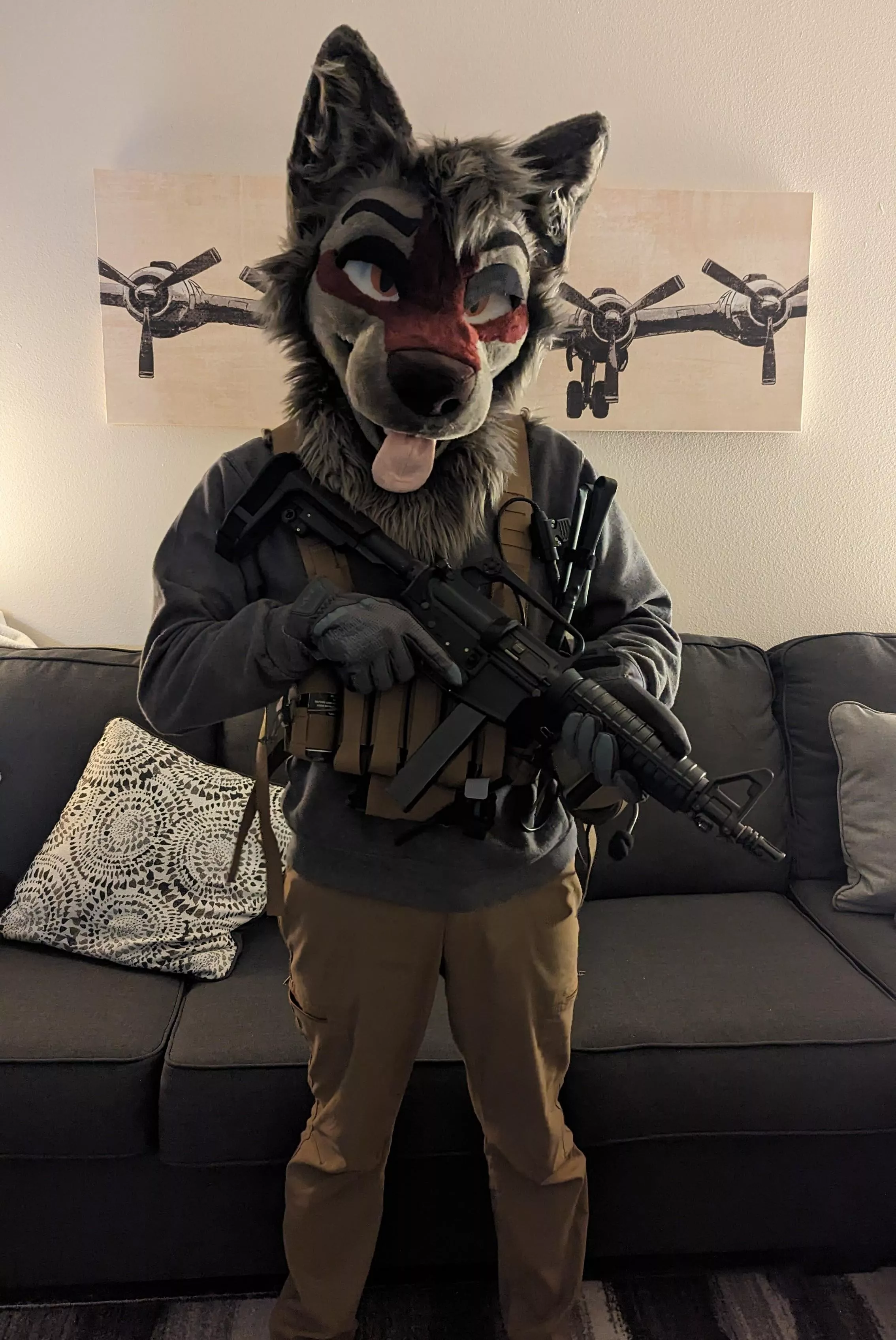Is it fursuit operating time? posted by MastuhWaffles
