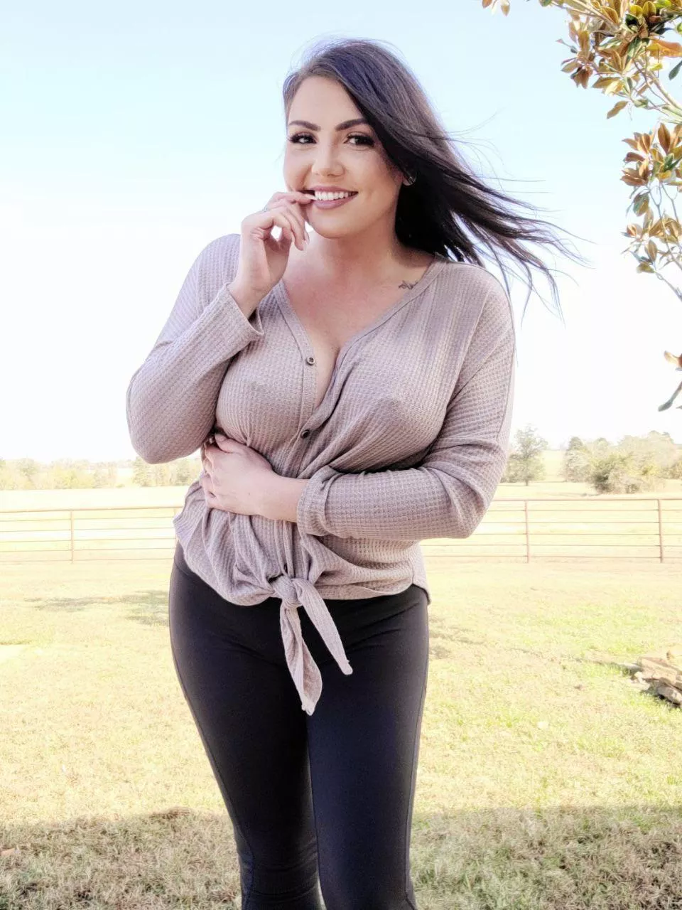 It was a little breezy  posted by CoyWilderx