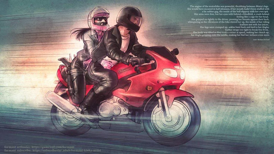 Let's go for a ride on the motor he said... posted by SluttyClaudia