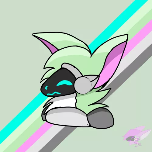 Little beeper (art by me) by StarrFurr
