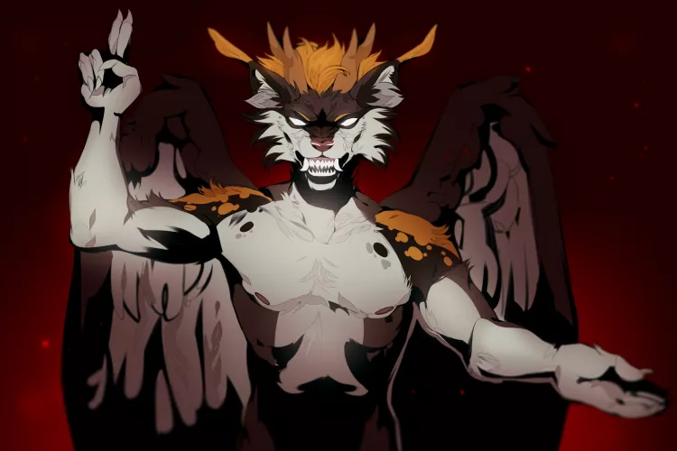 Me as Baphomet (by Zhizha aka Marina Ivankina) by reesiq