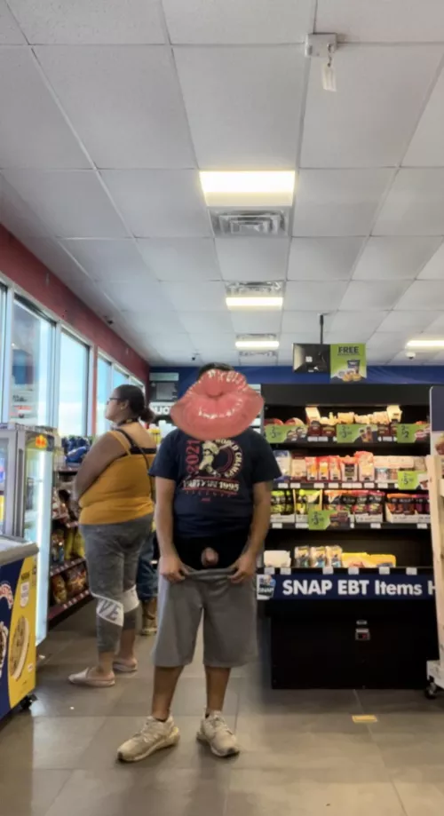 Middle of the gas station by GAGthemAll69