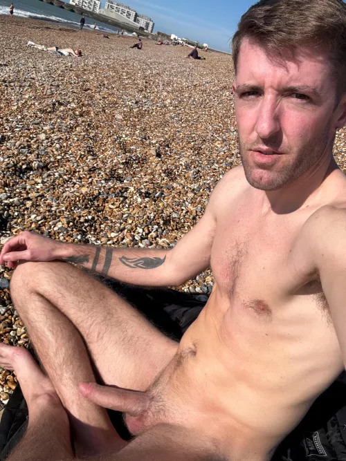 Nice day for it 👍🏻👌🏻😛 by Lovebeingnaked1