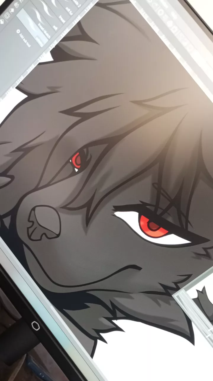 Pretty boy w.i.p posted by AigakihartistX