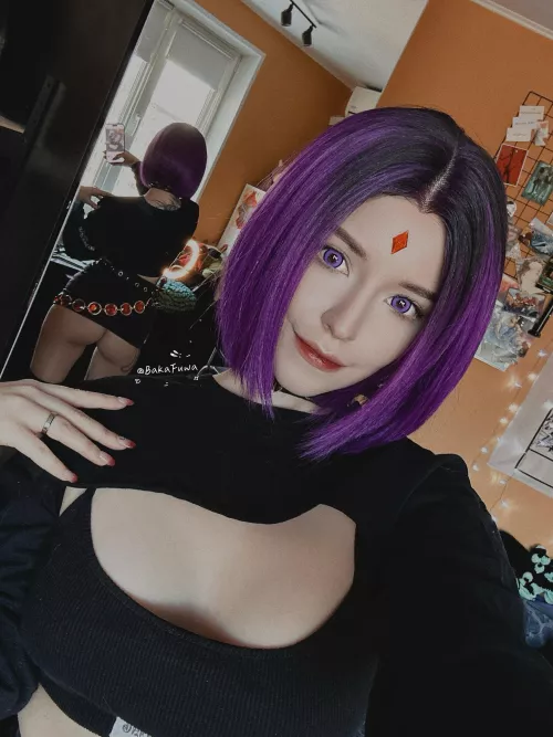 Raven cosplay by BakaFuwa  by BakaFuwa