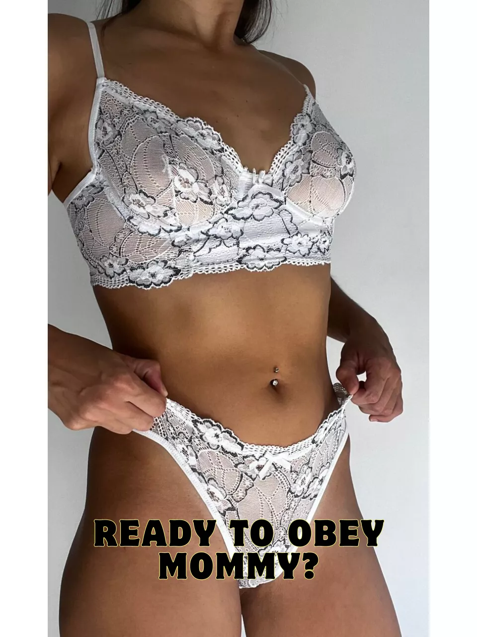 ready to obey mommy? posted by Proper_Barber5117