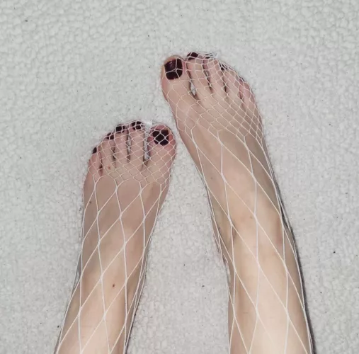 Sexy White Fishnet 🤍 by LilyWilson2002