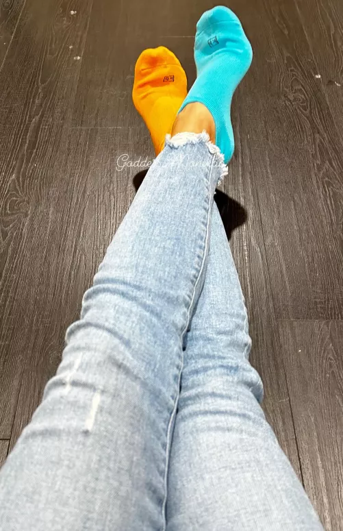 Soft KB socks (US based free shipping) tracking info and proof of wear  by xxGoddess_Monikaxx