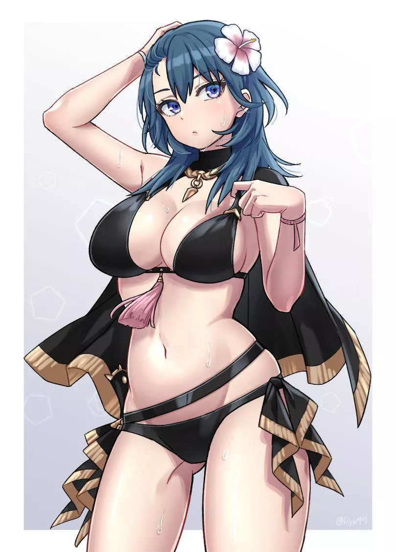 Swimsuit Byleth (@shinae)  posted by Emilia67