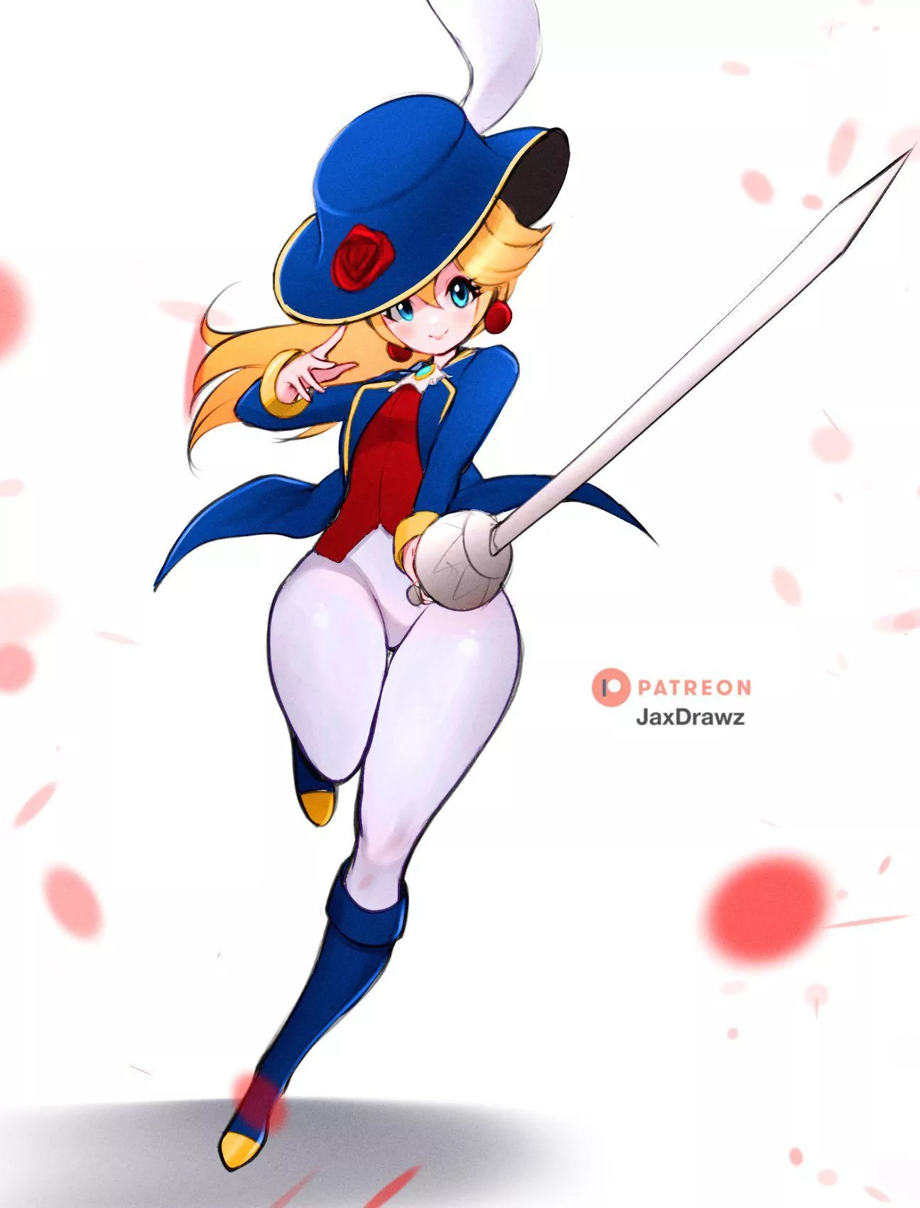 Swordfighter Peach ready for battle posted by LafterMastr