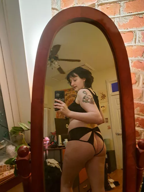 Tattoos and great ass by Indigogosatanicus