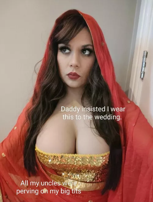 Went to a wedding with daddy  by Lexi-brooke