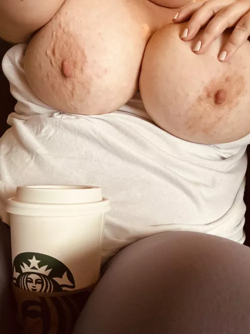 When you’re productive early on a Saturday so reward yourself with a treat ☕️🖤 by Scotian_Ocean