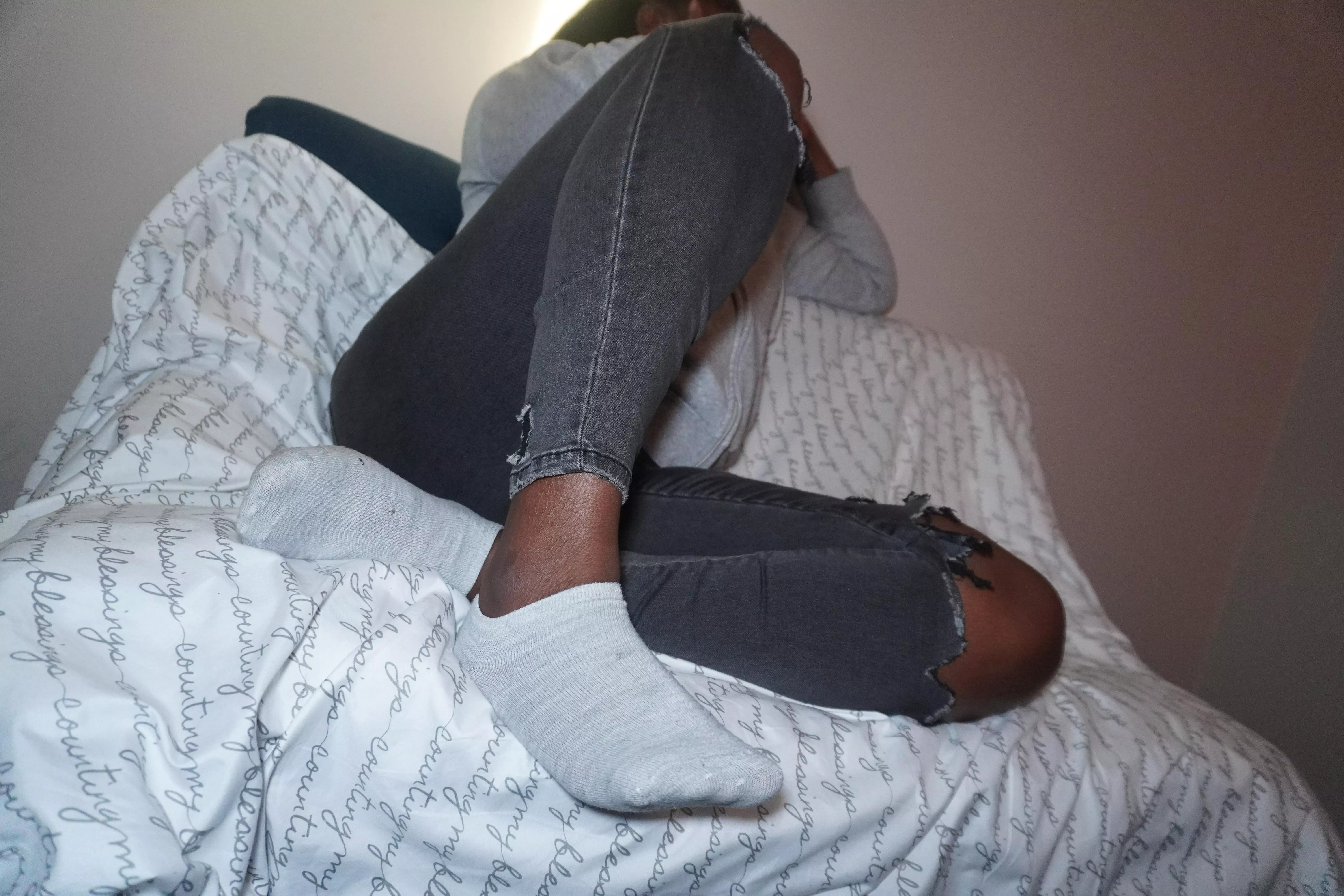 You like my socks :) posted by Monique_Madison