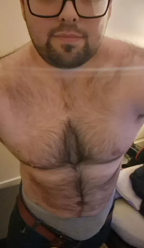 Am i hairy enough for this sub reddit? by BearwithHair26