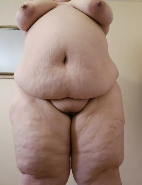 Big tits, belly and pussy. Your perfect girl by KaySnowbelle