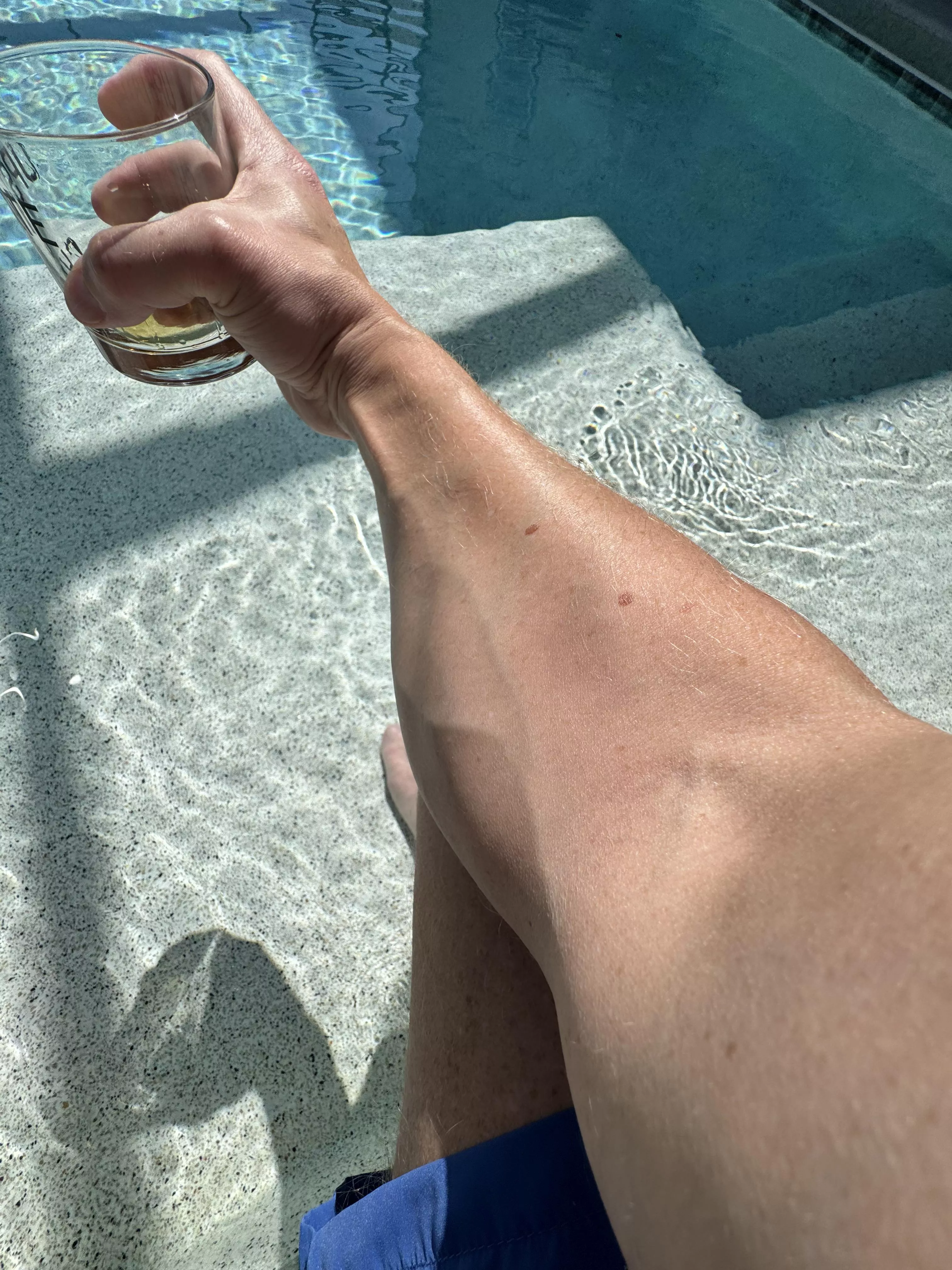 Bourbon is today’s forearm workout  posted by Lifesbetternude