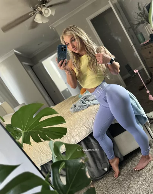 Bright tight yogas by abbylynnxxxxx