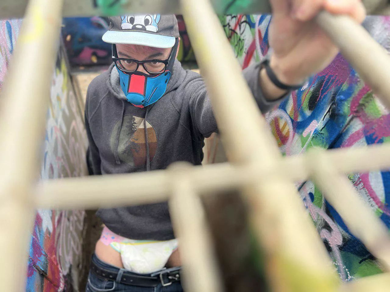 Diaper Pups are now on display at the abandoned LA Zoo, please bring snacks and fresh diapers. posted by LilPupTrick