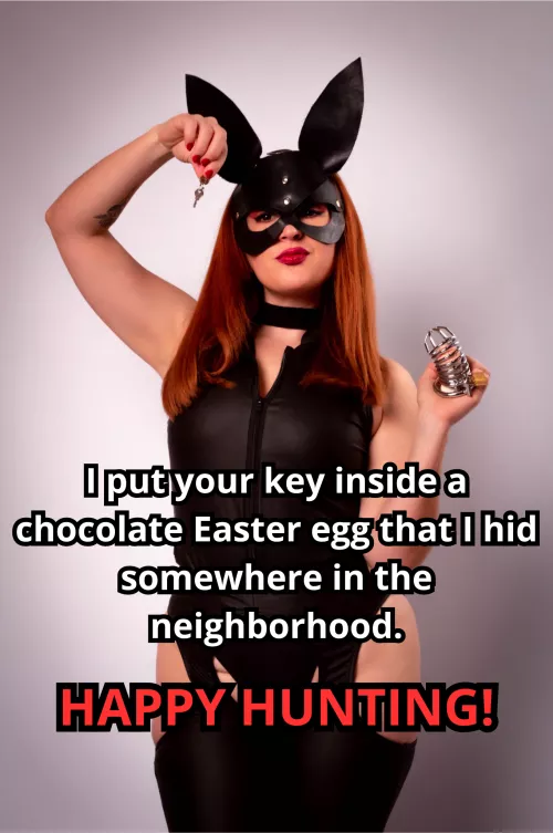 Good luck and Happy Easter! by MaiaRedhood