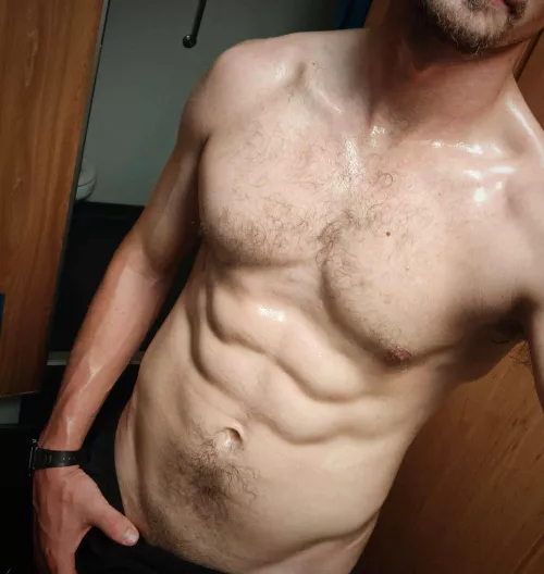 Got a good sweat on today, working towards getting it sharp! by Sailor-daddyyy