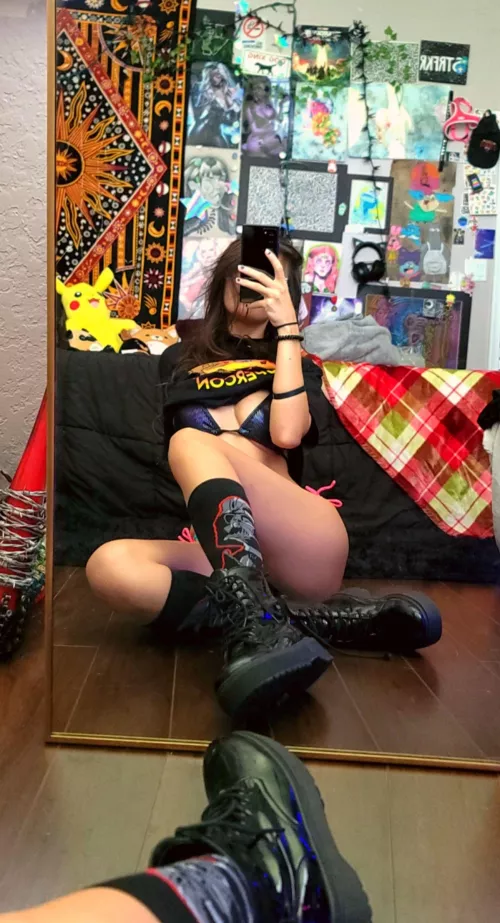 Goth and nerdy. I hope you are into that [F] by Obvious_Confusion699