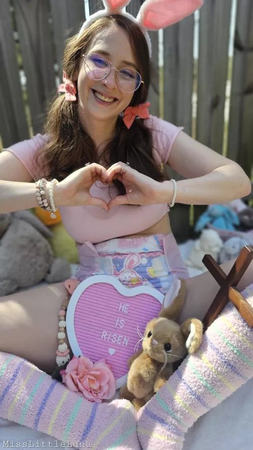 Happy Easter 🐰✝️ by MissLittleLuna