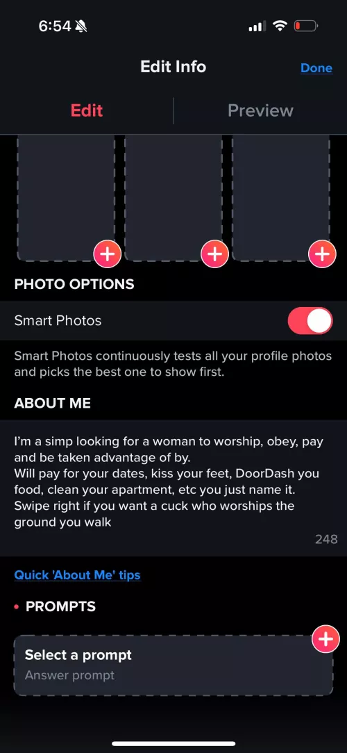 How’s my tinder bio? (23m sub) any tips/ advice?  by Jackjohnson8664