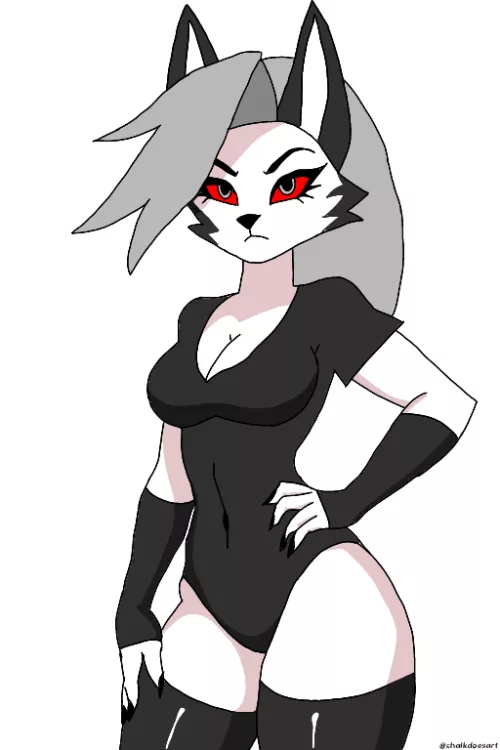 I drew Loona. I do free fursonas @chalkdoesart on Twitter. by SethCharette