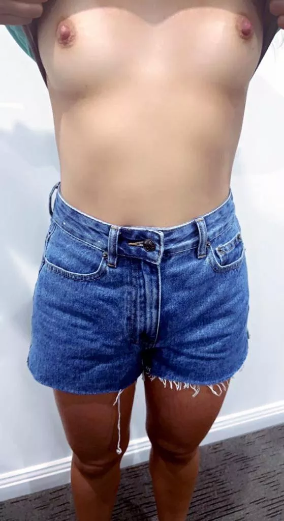 I want guys to tell me if my boobies are enough when i let you feast on them every night posted by scientist_hotwife