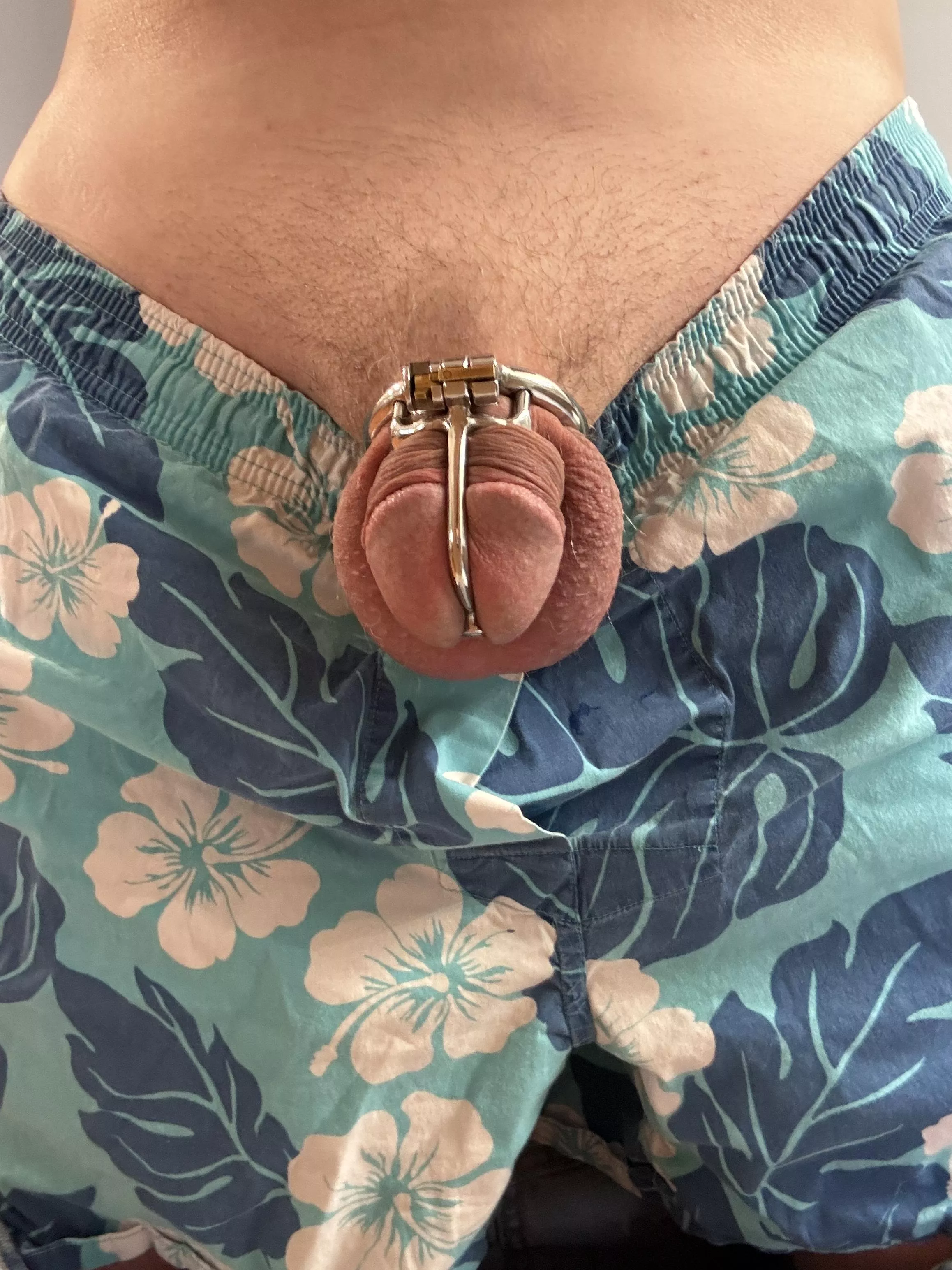 Locked for Lent and then some.... posted by humiliatedboyslave