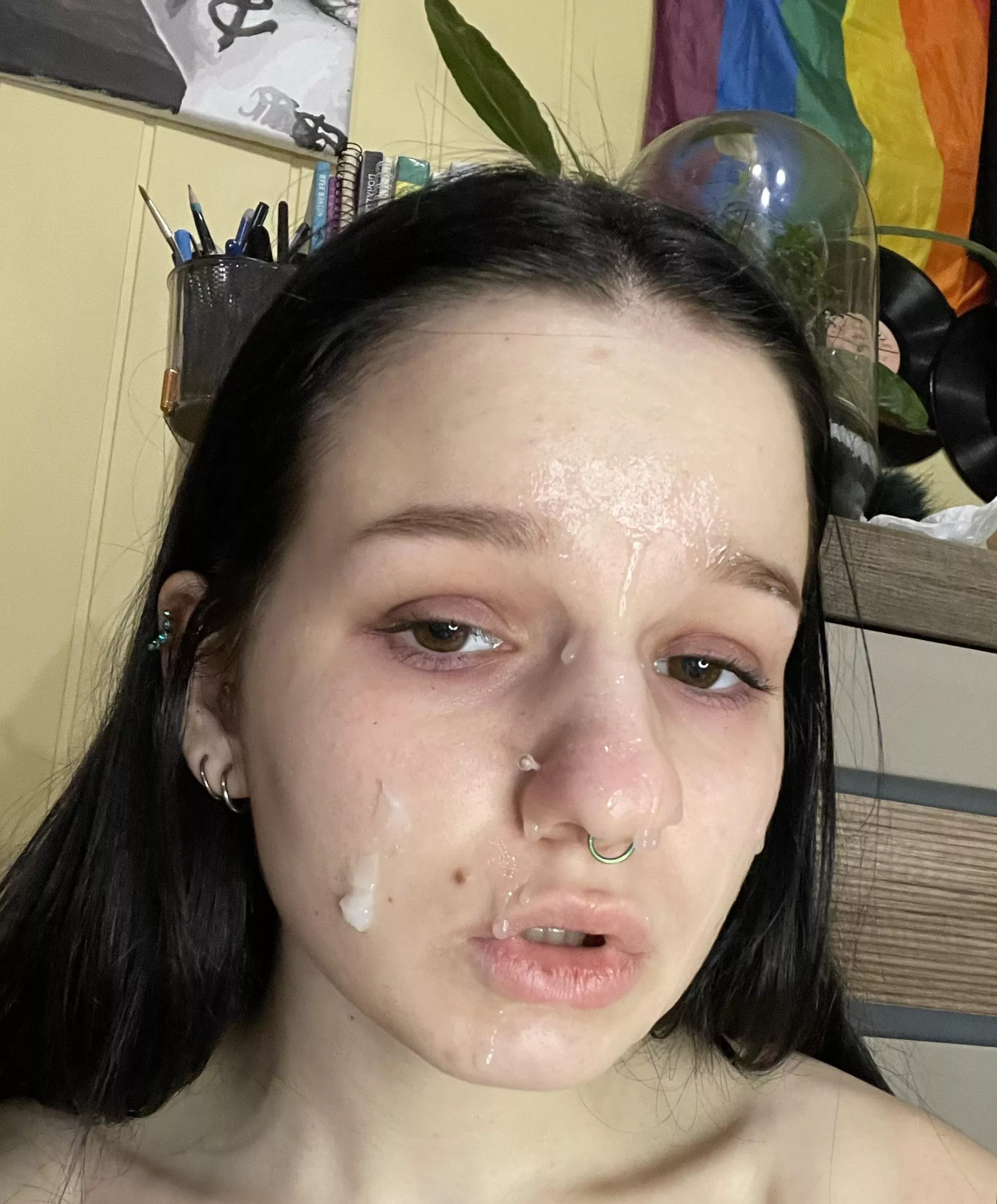 my daddy likes how my face looks now posted by Fallingwrath351