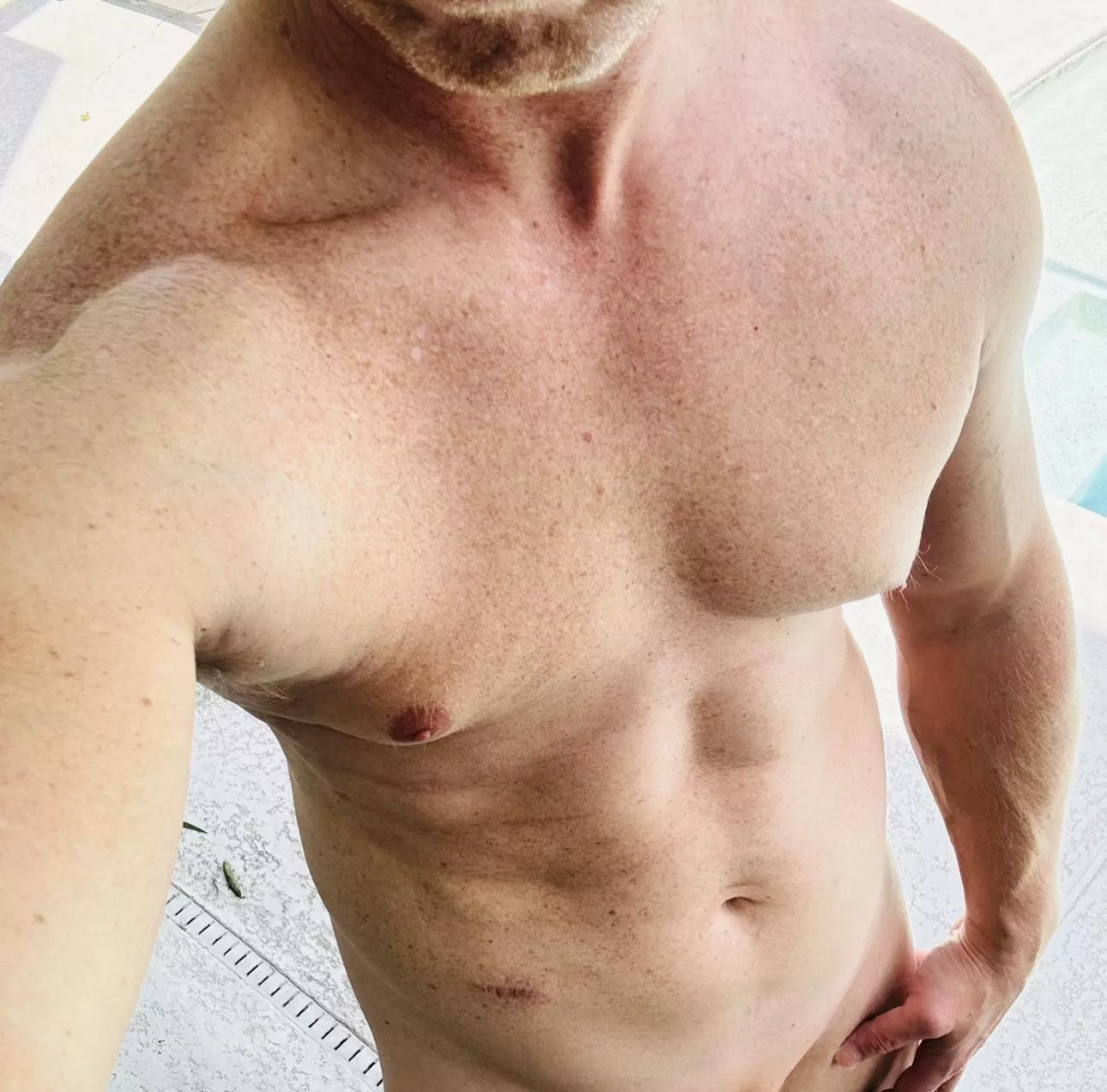 Poolside  posted by Lifesbetternude