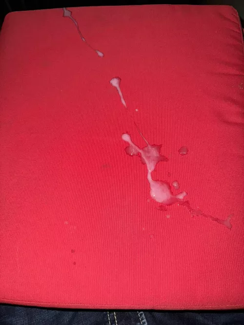 Public cum on bar stool! 💦 by makingtimee