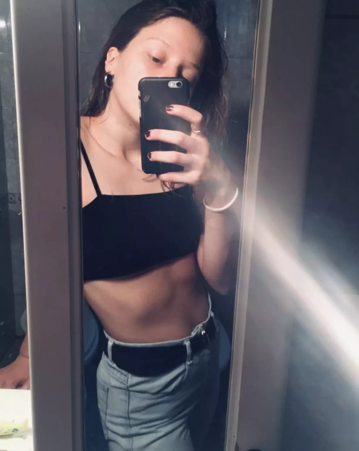 relax, its just mirror selfie posted by Garbage-Powerful