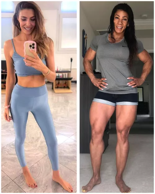 Tall vs muscular, Who would win in a kick box fight? by Familiar-Bit-4268