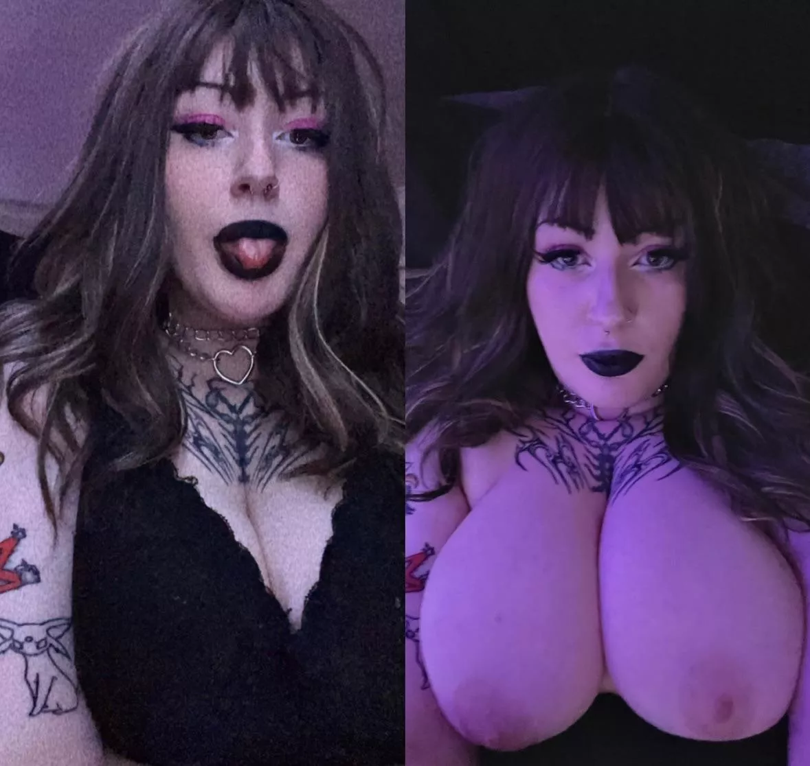The big tiddy goth goddess of ur dreams <3 posted by Gothmom030