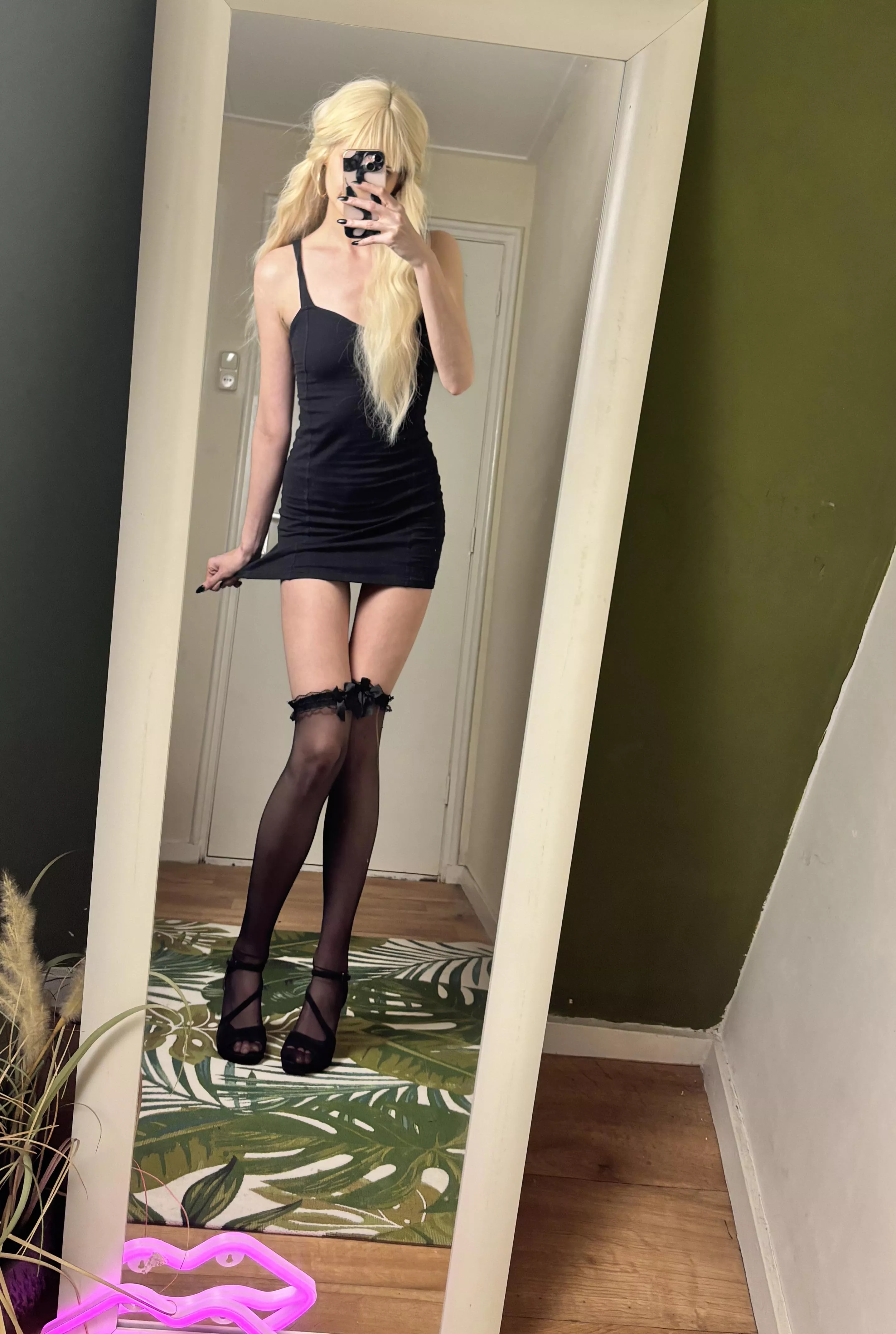 Tight and short little black dress  posted by LanaPeaches__