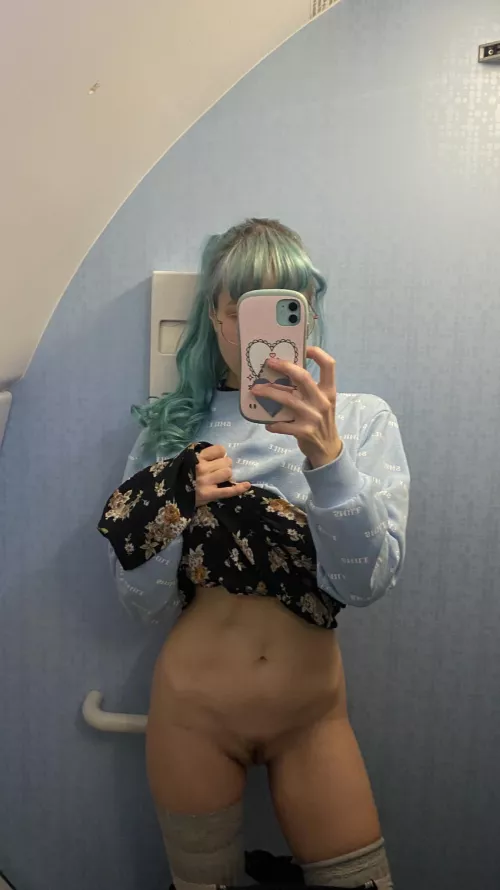 Took this on a long flight. Will you judge me if I brought you into the airplane bathroom to fuck? by TeslaPrincess69