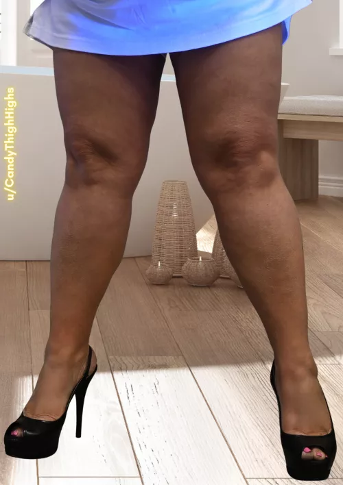 want to climb up my legs? by CandyThighHighs