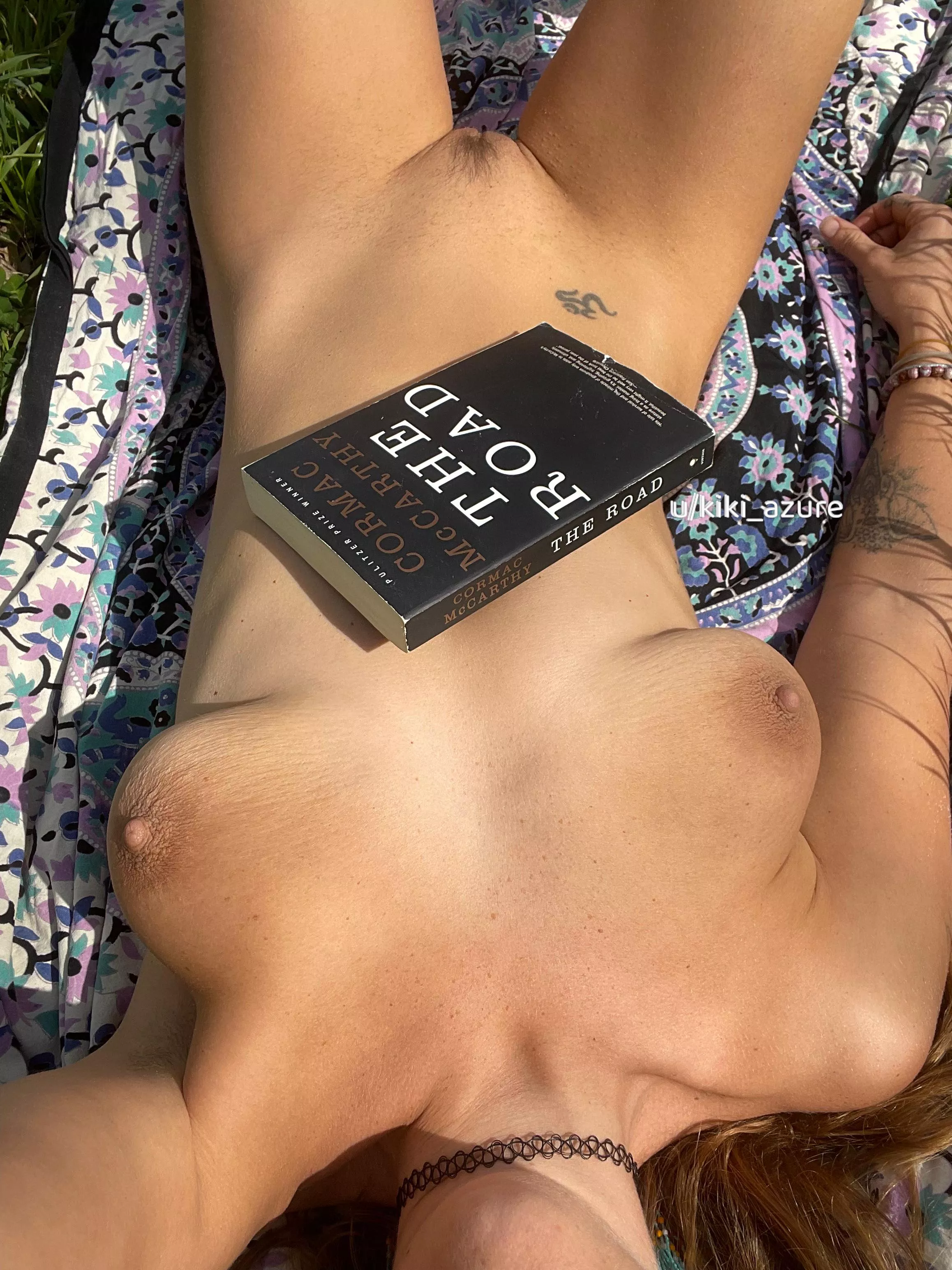 All I need is a good book and sunshine on my nude body posted by kiki_azure