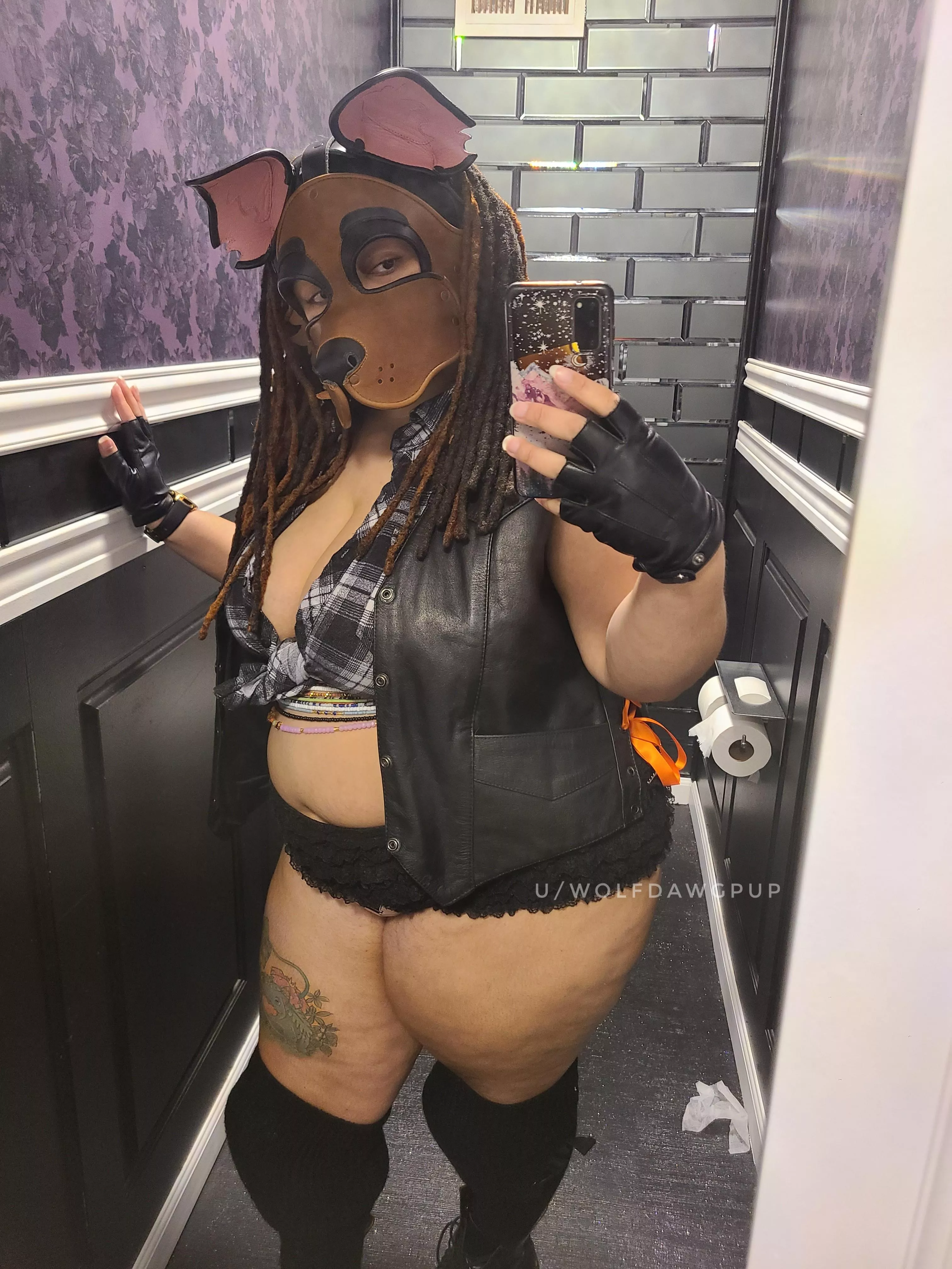 Dungeon Night Pup! Got lots of impact and pets  posted by WolfDawgPup